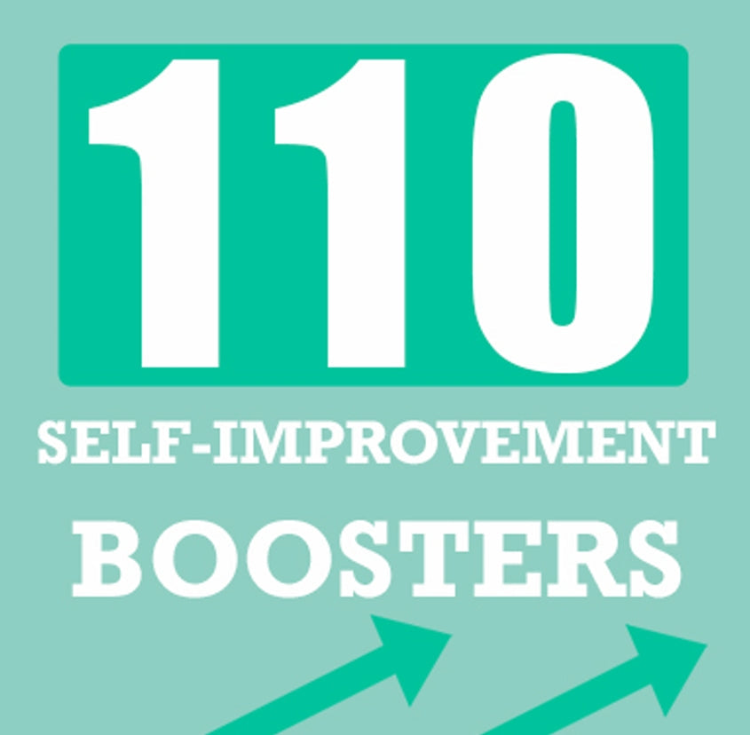 110 Self Improvement Boosters E-Book (FREE)