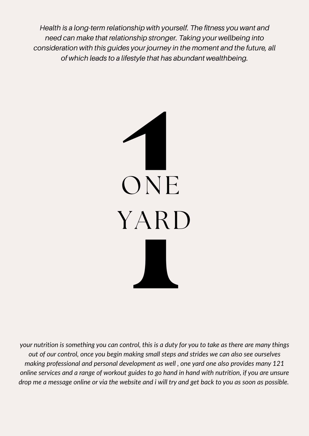 The Complete Nutrition Bundle - 7 Items by 1Yard1