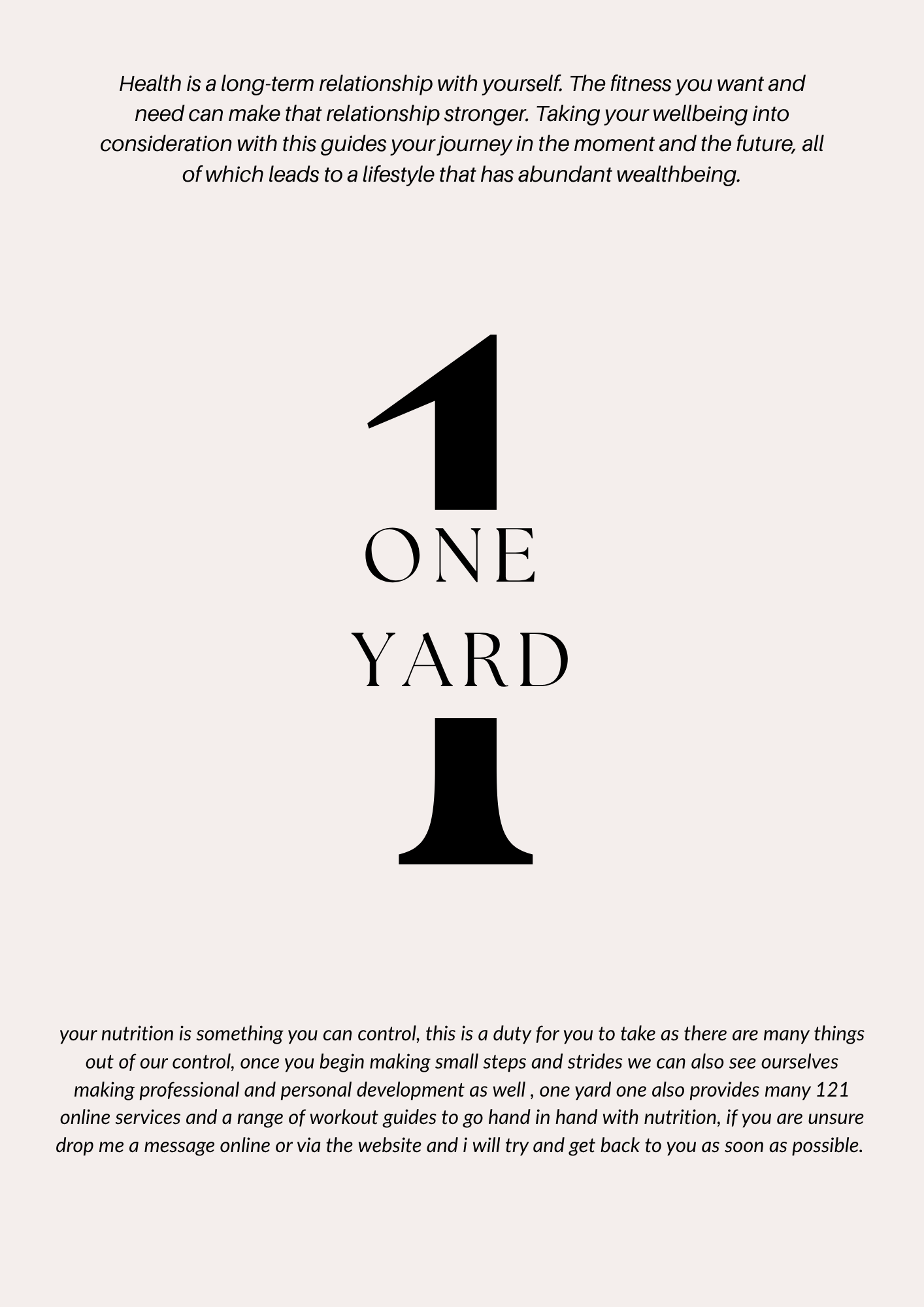 The Complete Nutrition Bundle - 7 Items by 1Yard1