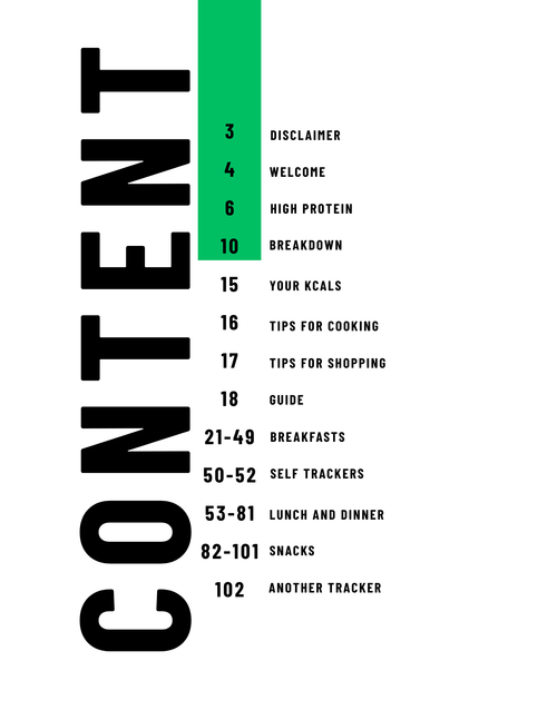 1yard1`s High Protein Meals & Snacks