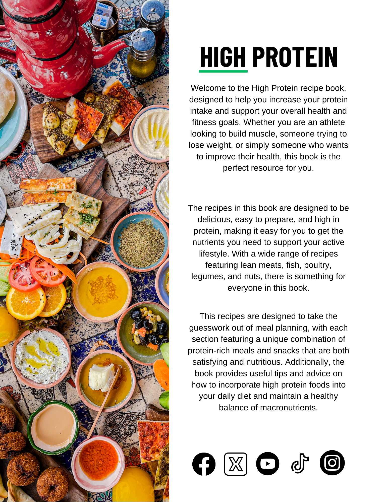 1yard1`s High Protein Meals & Snacks