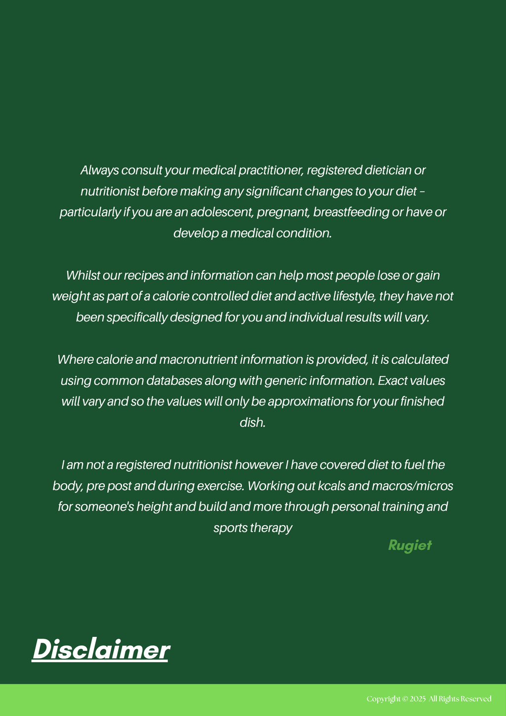 The Complete Nutrition Bundle - 7 Items by 1Yard1