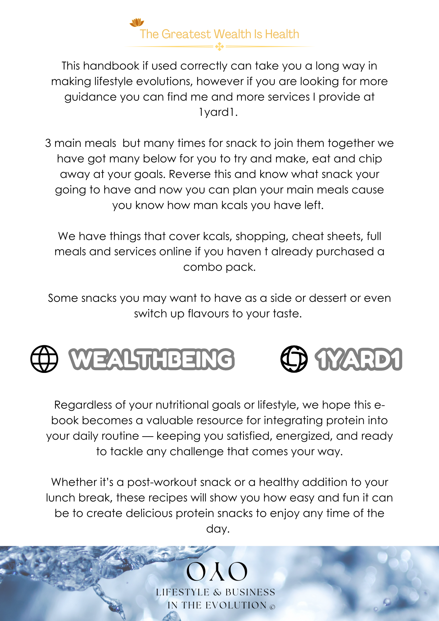 The Complete Nutrition Bundle - 7 Items by 1Yard1